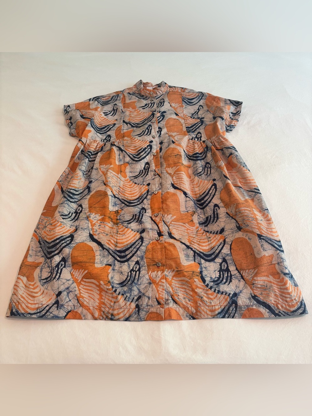 Osei-Duro Batik Print Short Dress